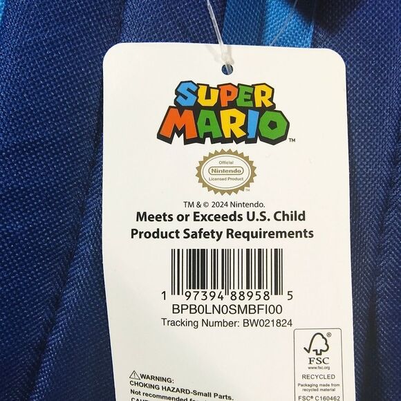 Nintendo Super Mario Backpack -P - Picture 4 of 4